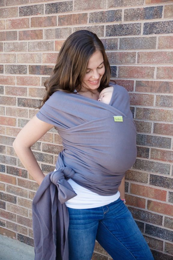 Fular elástico Boba Wrap, ideal al nacimiento. Su suavidad lo hace ideal para portear recién nacidos y (Método Madre Canguro)